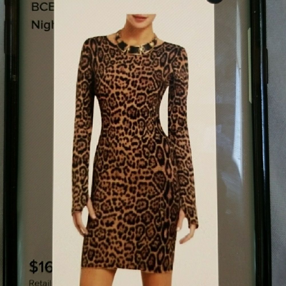 Bcbg body con dress